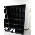 Meridian Black 65 in. 5 Tier File Shelves Meridian Black 65 in. 5 Tier File Shelves